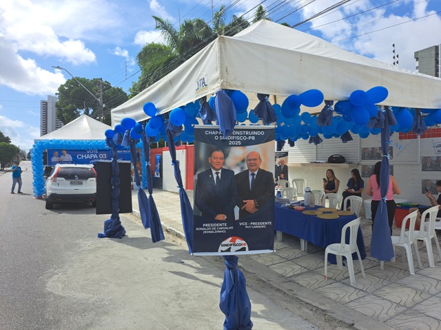 Eleições do Sindifisco-PB 13-4-2025