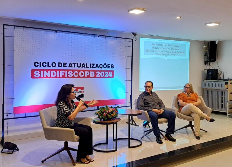 Ciclo de Atualizações: Sindifisco-PB debate benefícios fiscais