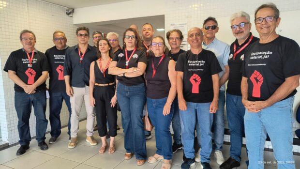 Auditores fiscais realizam protesto nesta terça-feira (23) cobrando resposta do governo